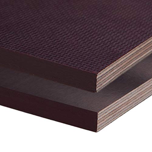 Siebdruckplatte 15mm Zuschnitt Multiplex Birke Holz Bodenplatte (50x100 cm)