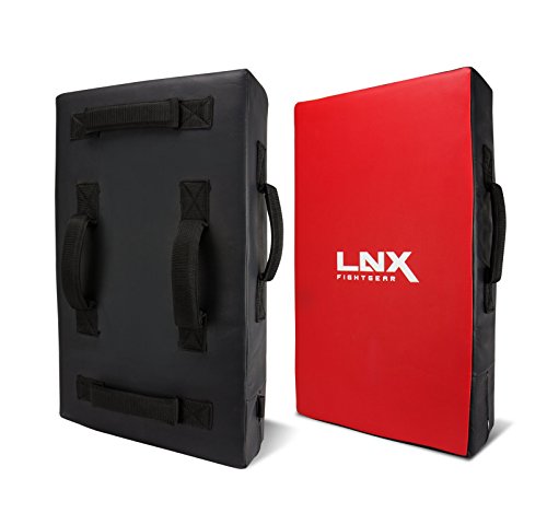 LNX Stoßkissen Pratze Performance Pro gerade - großes XL Schlagpolster Kickpolster Pratze ideal für Kickbox- Muay Thai Training usw. 70cm