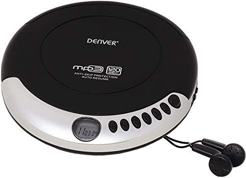 Denver DMP-389 tragbarer MP3/CD Player schwarz