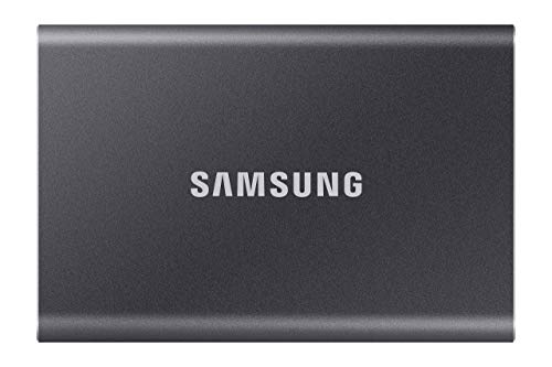 Samsung T7 Portable SSD - 500 GB - USB 3.2 Gen.2 Externe SSD Titan Gray (MU-PC500T/WW)