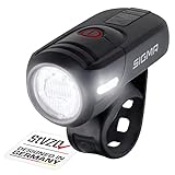 SIGMA SPORT - Aura 45 | LED Fahrradlicht 45 Lux | StVZO zugelassenes, akkubetriebenes Vorderlicht