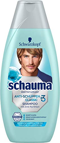 SCHWARZKOPF SCHAUMA Shampoo Anti-Schuppen Classic, 1er Pack (1 x 400 ml)