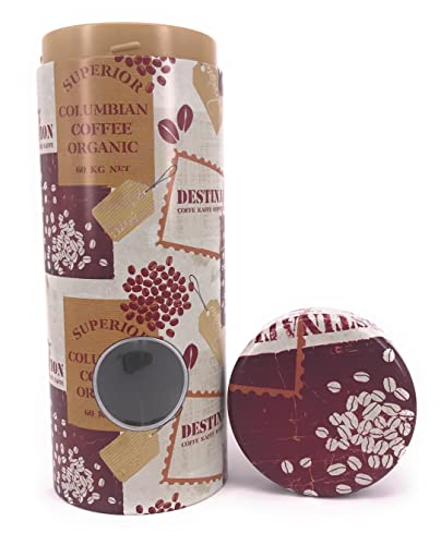 Balna Kaffeepaddose - Kaffeepads Dose hält die Pads frisch, Pad Dose ideal für Senseo Pads geeignet + Padheber