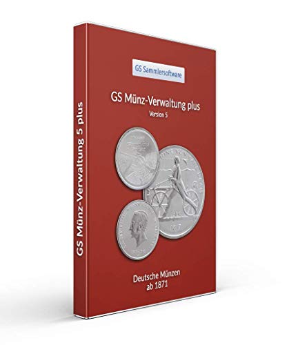 GS Münz-Verwaltung 5 plus - Deutsche Münzen ab 1871 - Software für Sammler von Münzen