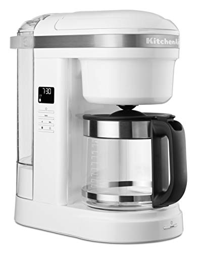 KitchenAid 5KCM1208EWH Drip-Kaffeemaschine - WEISS, Glas, 1.7 liters