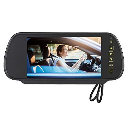 7 Zoll Auto Rückspiegel LCD Auto Dimming Monitor Rückfahrkamera mit Halterung Av1 Video Interface Kurzschlussschutz