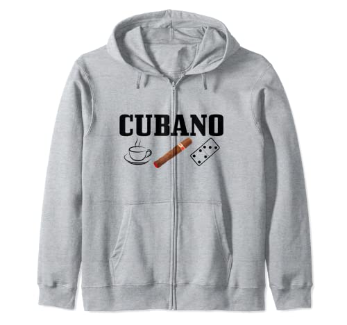 Cubano Zigarre Kaffee Domino Cuba Cuban Pride Kapuzenjacke