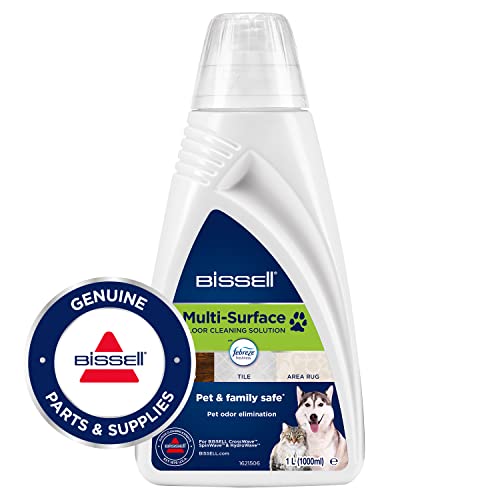 Bissell 2550 Multi-Surface Pet Reinigungsmittel mit Febreze-Duft, speziell für Haustier-Schmutz, für Crosswave, Crosswave Pet Pro und Spinwave, 1 x 1 l