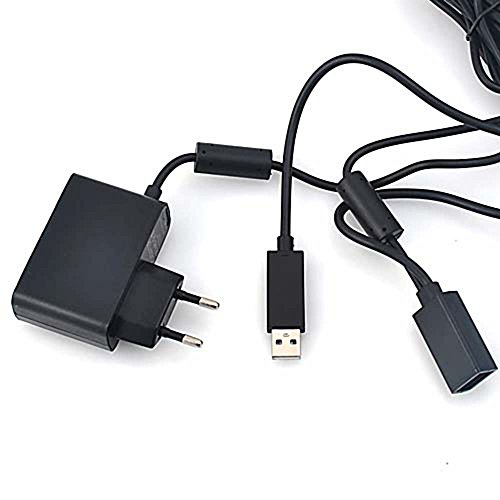 SAFLYSE USB Kabel Ladegerät Netzteil Adapter Sensor Power Supply für Xbox 360 Kinect