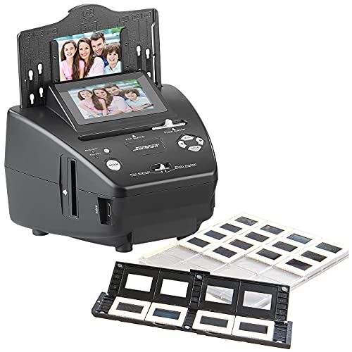Somikon Fotoscanner: Stand-Alone-Foto-, Dia- & Negativscanner, 2.850 DPI, 20 MP, Display (Scanner)
