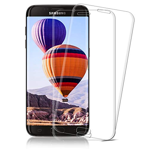 Gobran Panzerglas für Google Pixel 4a (Transparent-Samsung Galaxy S7 Edge)