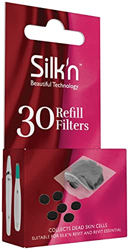 Silk'n Revit Essential Filter - Gesichtspeeling Ersatzfilter - Zum Auffangen abgestorbener Hautzellen - 30 Stück