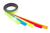 Magnetband PERMAFLEX® 5014 farbig Sortiert, 10 Meterstücke in fünf Farben, 5 mm breit (2 Meterstücke/Farbe)