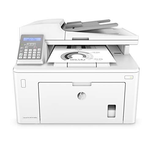 HP LaserJet Pro M148fdw Laser Multifunktionsdrucker (Schwarzweiß Drucker, Scanner, Kopierer, Fax, WLAN, AirPrint) weiß