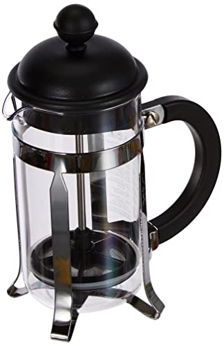 Bodum CAFFETTIERA 1913-01SA-10 Kaffeebereiter aus Kunststoff, 3 Tassen, 0,35 Liter, Schwarz