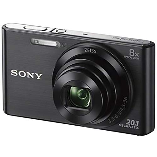 Sony dscw830 Digital Compact Kamera – Schwarz (20.1MP, 8 x Optische Zoom) 2.7 Inch LCD