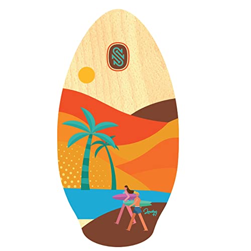 Surfboard Skimboard SkimOne 41 105cm Lanikai Rot Orange