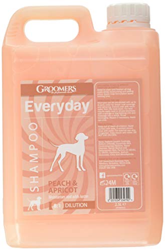 Groomers hundefriseuren Pfirsich und Aprikose Hund Shampoo, 2,5 Liter