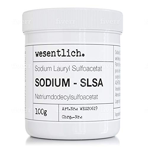 Sodium SLSA Tensid - 100g Sodium Lauryl Sulfoacetate von wesentlich.