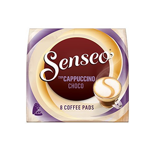 Senseo Pads Cappuccino Choco, 80 Kaffeepads, 10er Pack, 10 x 8 Getränke