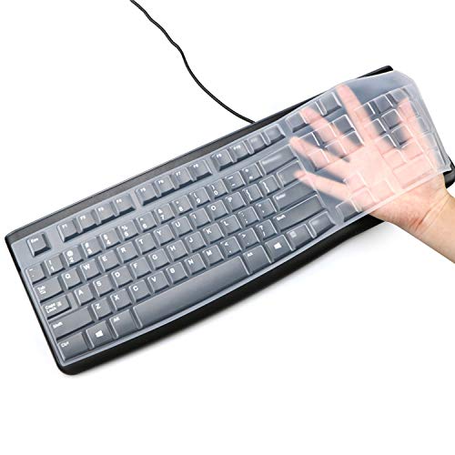 Silikon-Tastaturabdeckung für Logitech K120 & MK120 US-Tastaturlayout