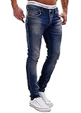 MERISH Jeans Herren Slim Fit Jeanshose Stretch Designer Hose Denim 501 (32-32, 501-3 Denim)