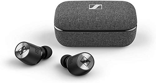 Sennheiser Momentum True Wireless 2 Bluetooth Kopfhörer, In-Ear Headphones mit Noise Cancelling, Smart Pause Funktion und Hi-Fi Sound, kabellos, schwarz