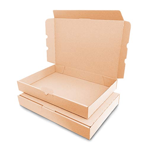 Verpacking 50 Maxibriefkartons 350x250x50mm DIN A4 braun MB-5 Maxibrief für Warensendung DHL DPD GLS H Briefsendung, Päckchen, Versandkarton, Büchersendung