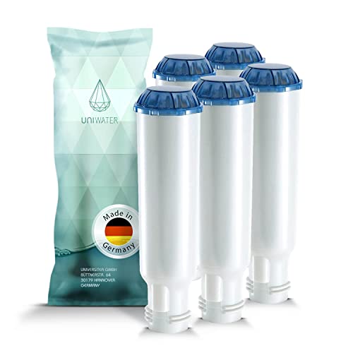 5 Wasserfilter für Ihren Krups Kaffeevollautomat I schraubbare Filterpatronen auch für Siemens, Bosch, AEG, Tefal, Neff, Gaggenau,