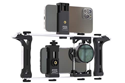 DREAMGRIP Evolution 2020 PRO Universal Modular Transformable Rig System für jedes Smartphone, Action-und DSLR-Kameras. Renewed Basic Phone Video Kit für Vlogging, Youtuber, Journalisten, Movie-Maker
