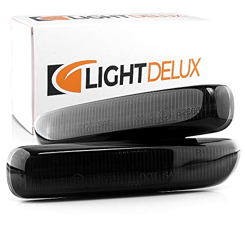 LIGHTDELUX Ersatz für LED Blinker Seitenblinker Blinkleuchte Dynamisch Laufblinker für BMW 3er E46 alle Modelle vor Facelift V-170184LG