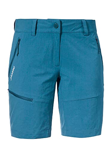 Schöffel Damen Shorts Toblach2, Damen Shorts, leichte und kühlende kurze Wanderhose mit elastischem Stoff, vielseitige Outdoor Hose mit optimaler Passform und praktischen Taschen