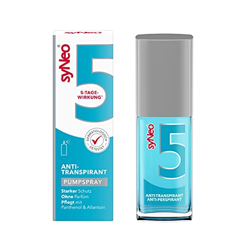 syNeo 5 Antitranspirant Pumpspray, Anti Schweiß Deo für Damen und Herren gegen starkes Schwitzen, Anti Transpirant Antiperspirant Spray, 1er Pack (1 x 30 ml)