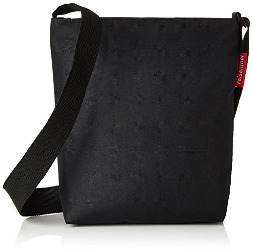 reisenthel Shoulder Bag S - Ins Innenfutter integrierte Reißverschlusstasche, Verstellbarer Schultergurt - Black -