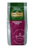 Jacobs Professional Frühstückskaffee Filterkaffee, 1kg gemahlener Kaffee aus Arabica & Robusta-Bohnen, Intensität 4/5