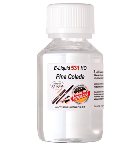 100ml E-Liquid No. 531 HQ Pina Colada 0,0 mg Nikotin