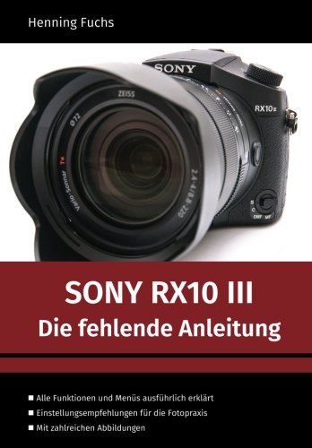 Sony RX10 III: Die fehlende Anleitung
