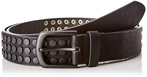 Urban Classics Herren Rivet Belt Gürtel, Black (Black 00007), 120 cm