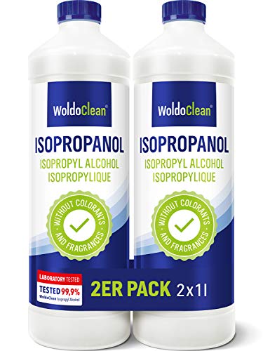 Isopropanol 99,9% Reinigungsalkohol 2x 1 Liter