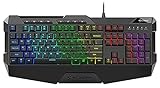 Sharkoon Skiller SGK4 Gaming Keyboard RGB, N-Key-Rollover, (US Tastaturlayout), Schwarz