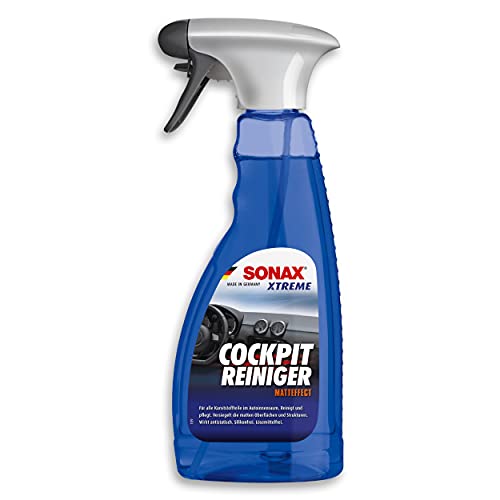 SONAX XTREME CockpitReiniger Matteffect (500 ml) Reinigung und Pflege für alle Kunststoffoberflächen im Autoinnenraum | Art-Nr. 02832410