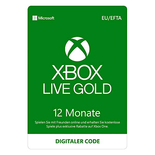 Xbox Live Gold Mitgliedschaft | 12 Monate | Xbox Live Download Code