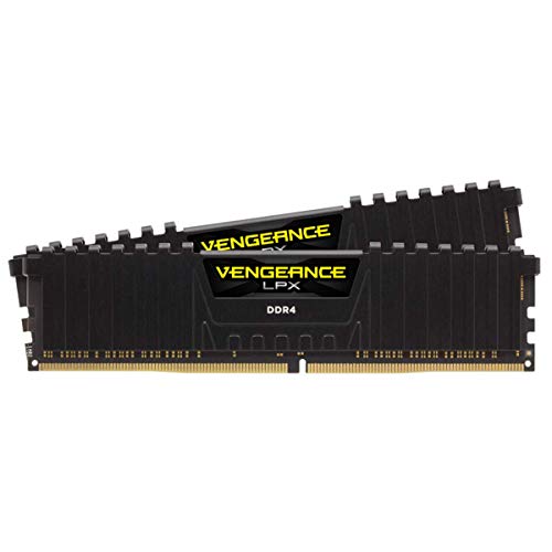 Corsair Vengeance LPX 32GB (2x16GB) DDR4 3000MHz C16 XMP 2,0 High Performance Desktop Arbeitsspeicher Kit, Schwarz