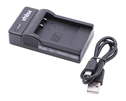 vhbw USB Akkuladegerät kompatibel mit Bang & Olufsen BeoPlay H7, H8, H9 Digitalkamera, Camcorder, Action Cam-Akku - Ladeschale