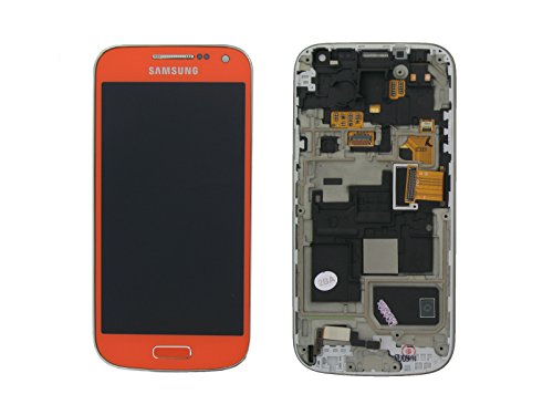 Samsung MEA Front Octa LCD-Display Galaxy S4 Mini GT-I9195, Orange