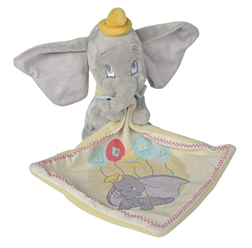 Simba 6315876963 - Disney Dumbo Schmusetuch, Babyspielzeug, Schnuffeltuch, Trösterchen