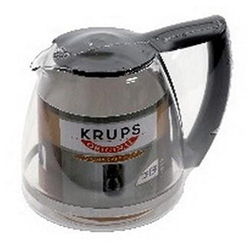 Krups Krups F5394210 Kaffeekanne aus Glas, Schwarz