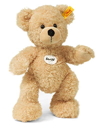 Steiff Teddybär Fynn beige - 28 cm - Kuscheltier für Kinder - beweglich & waschbar