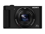 Sony DSC-HX80 Kompaktkamera (18,2 Megapixel, 30x opt, Zoom, 7,5cm (3 Zoll) Display, OLED Sucher, 180° Selfie-Display) schwarz