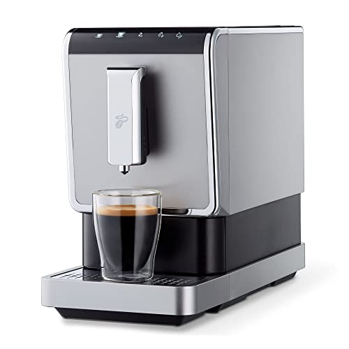 Tchibo Kaffeevollautomat Esperto Caffè 1.1 für Caffè Crema und Espresso, Silber